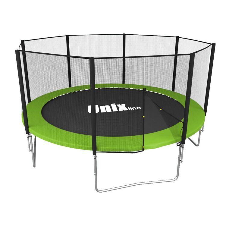 Батут Unix Line Simple 12 ft Green (outside)